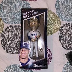 Manny Machado Los Angeles Dodgers baseball bobble head